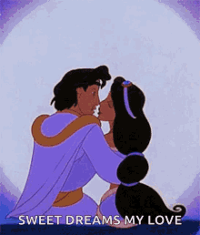 Princess Jasmine Aladdin GIF - Princess Jasmine Aladdin Kiss GIFs