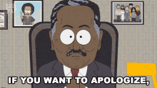 If You Want To Apologize I Will Accept Jesse Jackson GIF - If You Want To Apologize I Will Accept Jesse Jackson South Park GIFs