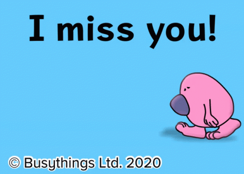 Busythings Pink Man GIF - Busythings Pink Man Miss You GIFs