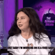 The Morning Breath Food Baby GIF - The Morning Breath Food Baby GIFs