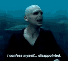 Voldemort Disappointed GIF - Voldemort Disappointed Harry Potter GIFs