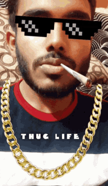 Thug Life Vihar GIF - Thug Life Vihar Smoke GIFs