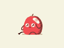 Sad Fruit GIF - Sad Fruit Apple GIFs