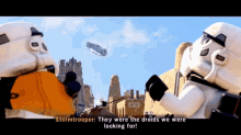 Lego Star Wars Stormtrooper GIF - Lego Star Wars Stormtrooper They Were The Droids We Were Looking For GIFs