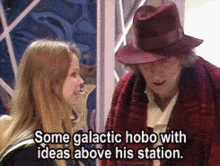 Fourth Doctor Galactic Hobo GIF - Fourth Doctor Galactic Hobo Season18 GIFs