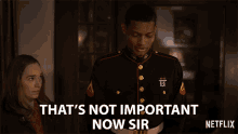 Thats Not Important Now Sir Not Right Now GIF - Thats Not Important Now Sir Not Right Now That Doesnt Matter GIFs