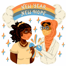 new year new hope new year new hope nurse muslim nurse