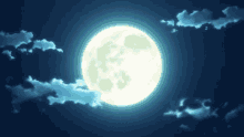 Moon Anime GIF - Moon Anime Animation GIFs