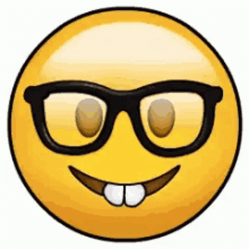 Emoji Big Teeth GIF - Emoji Big Teeth Eyeglasses - Discover 