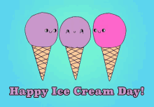 Happy Ice Cream Day GIF - Happy Ice Cream Day Gificecream Lick GIFs