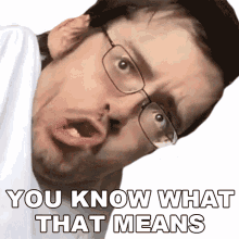 you know what that means ricky berwick you get it you know what im talking about you understand what it meant you know what that means ricky berwick you get it you know what im talking about you understand what it meant