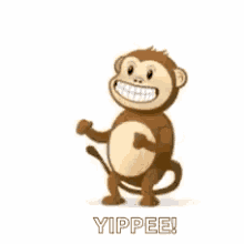 Skype Monkey GIF - Skype Monkey Happy GIFs