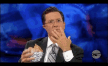 Stephen Colbert Finger Licking GIF - Stephen Colbert Finger Licking GIFs