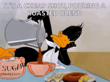Coffee Daffy Duck GIF - Coffee Daffy Duck Morning GIFs