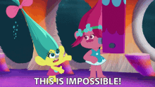 This Is Impossible Smidge GIF - This Is Impossible Smidge Poppy GIFs