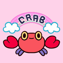Crab Crabby Crab GIF - Crab Crabby Crab Pikaole GIFs