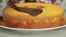 Eu Amo Bolo De Cenoura GIF - Cake Slice Chocolate GIFs
