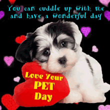 Love Your Pet Day Puppy GIF - Love Your Pet Day Puppy Dogs GIFs