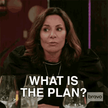 We Need A Plan Real Housewives Of New York GIF - We Need A Plan Real Housewives Of New York Whats The Scheme GIFs