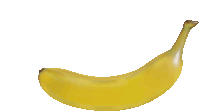 Yellow Spinning Banana Sticker - Yellow Spinning Banana Banana Stickers