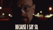 breaking bad because i say so breaking bad because i say so