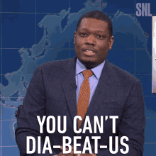 You Cant Dia Beat Us Michael Che GIF - You Cant Dia Beat Us Michael Che Saturday Night Live GIFs