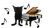 Piano Cat Sticker - Piano Cat Stickers