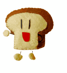 bread face shake cute sandwich