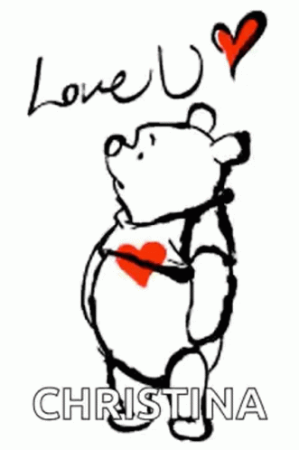 Winnie The Pooh Heart GIF - Winnie The Pooh Heart Love You GIFs