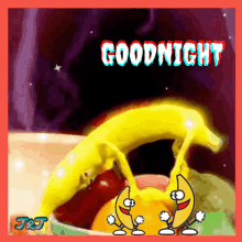 晩安 Goodnight GIF - 晩安 Goodnight Bananas GIFs