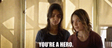 The Package Sarah GIF - The Package Sarah Youre A Hero GIFs