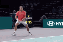 Stan Wawrinka Sliding Forehand GIF - Stan Wawrinka Sliding Forehand Tennis GIFs