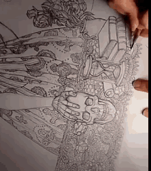 draw drawing art pencil skull