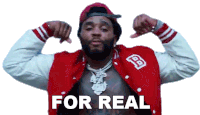 For Real Kevin Gates Sticker - For Real Kevin Gates Fredo Bang Stickers