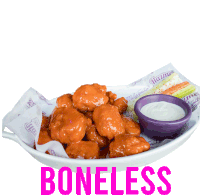 Boneless Comida Sticker - Boneless Comida Fast Food Stickers