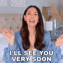 Ill See You Very Soon Shea Whitney GIF - Ill See You Very Soon Shea Whitney See You Soon GIFs