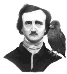 Edgar Allen Poe Raven GIF - Edgar Allen Poe Raven Poe GIFs