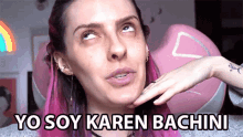 Yo Soy Karen Bachini Eu Sou Karen Bachini GIF - Yo Soy Karen Bachini Karen Bachini Eu Sou Karen Bachini GIFs