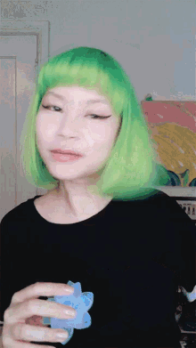 Hair Pretty Goldie Chan GIF - Hair Pretty Goldie Chan Showing Hair GIFs