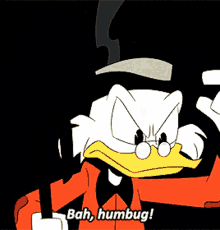 Ducktakes Scrooge Mcduck GIF - Ducktakes Scrooge Mcduck Bah Humbug GIFs