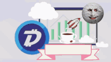 digibyte digibyte to the moon to the moon dgb to the moon moon