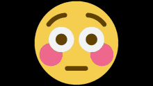 Flushed Emoji GIF - Flushed Emoji Disolve GIFs
