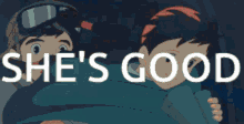 Shes Good Castle In The Sky GIF - Shes Good Castle In The Sky Studio Ghibli GIFs