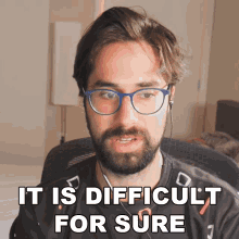 It Is Difficult For Sure Wolfe Glick GIF - It Is Difficult For Sure Wolfe Glick Wolfey GIFs