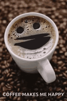 Coffee Smiley GIF - Coffee Smiley For GIFs