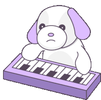 Sad Piano Music Sticker - Sad Piano Piano Music Stickers
