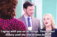 Leslie Knope Parks And Rec GIF - Leslie Knope Parks And Rec End Of Time GIFs