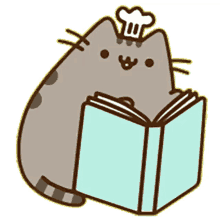 pusheen cookbook baking chef