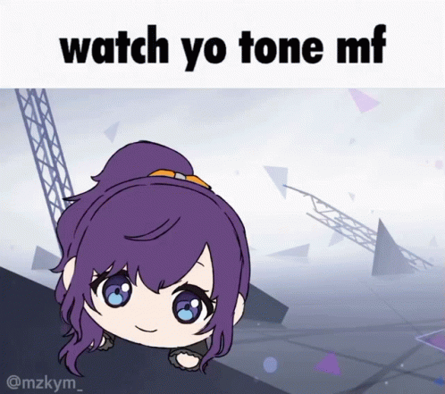 Watch Your Tone Mf Mafuyu Asahina GIF - Watch Your Tone Mf Mafuyu Asahina Ena Shinonome GIFs