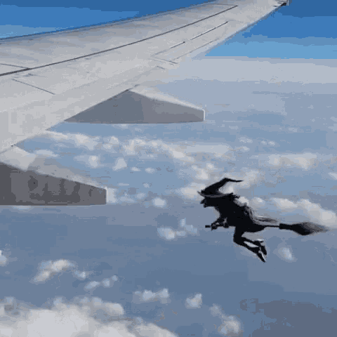 Witch Fly Gif Witch Fly Flying Discover Share Gifs - vrogue.co